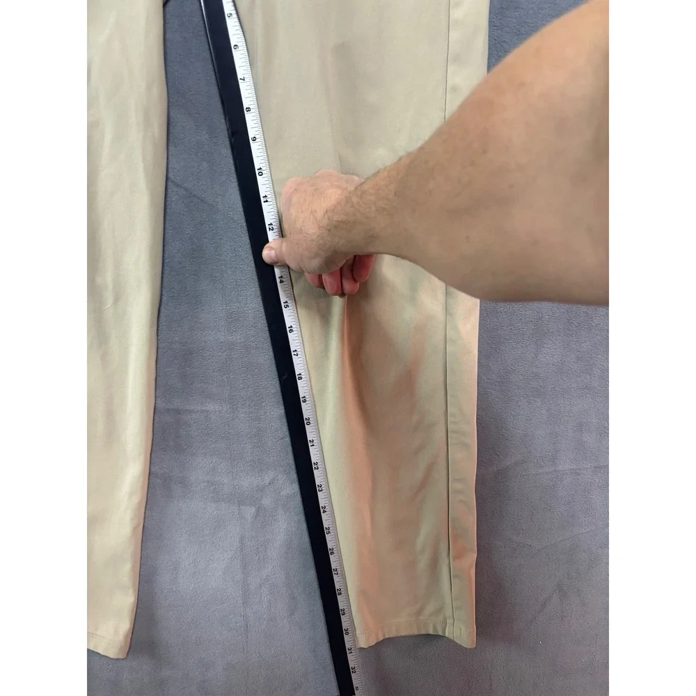 Lululemon Men's Commission Classic-Fit Pants Warpstreme Beige Size 33x31
